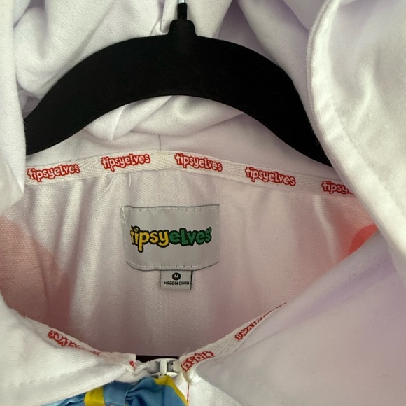 Tipsy Elves Red and White Bunny Costume - Picture 9 of 11